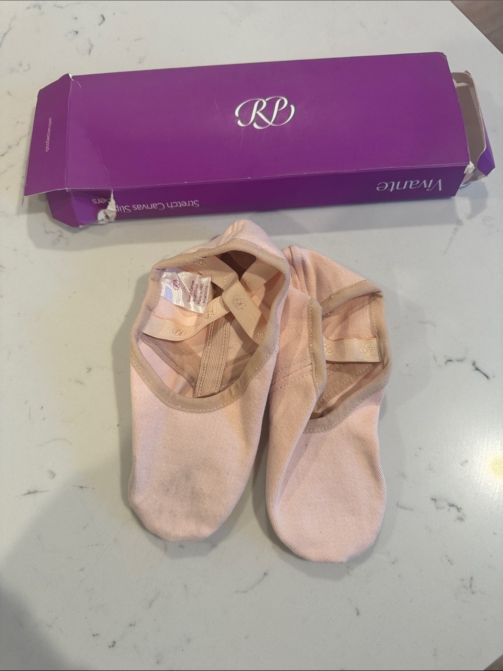Russian Pointe Vivante Stretch Canvas Ballet Slipper
